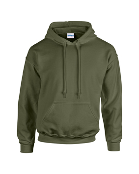 G18500 Heavy Blend Pullover Hood – Military Green 106 – Hollow