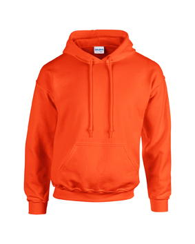 G18500 Heavy Blend Pullover Hood – Orange 37 – Hollow