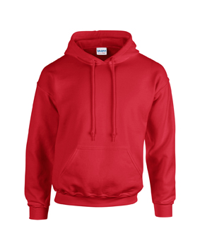 G18500 Heavy Blend Pullover Hood – Red 40 – Hollow