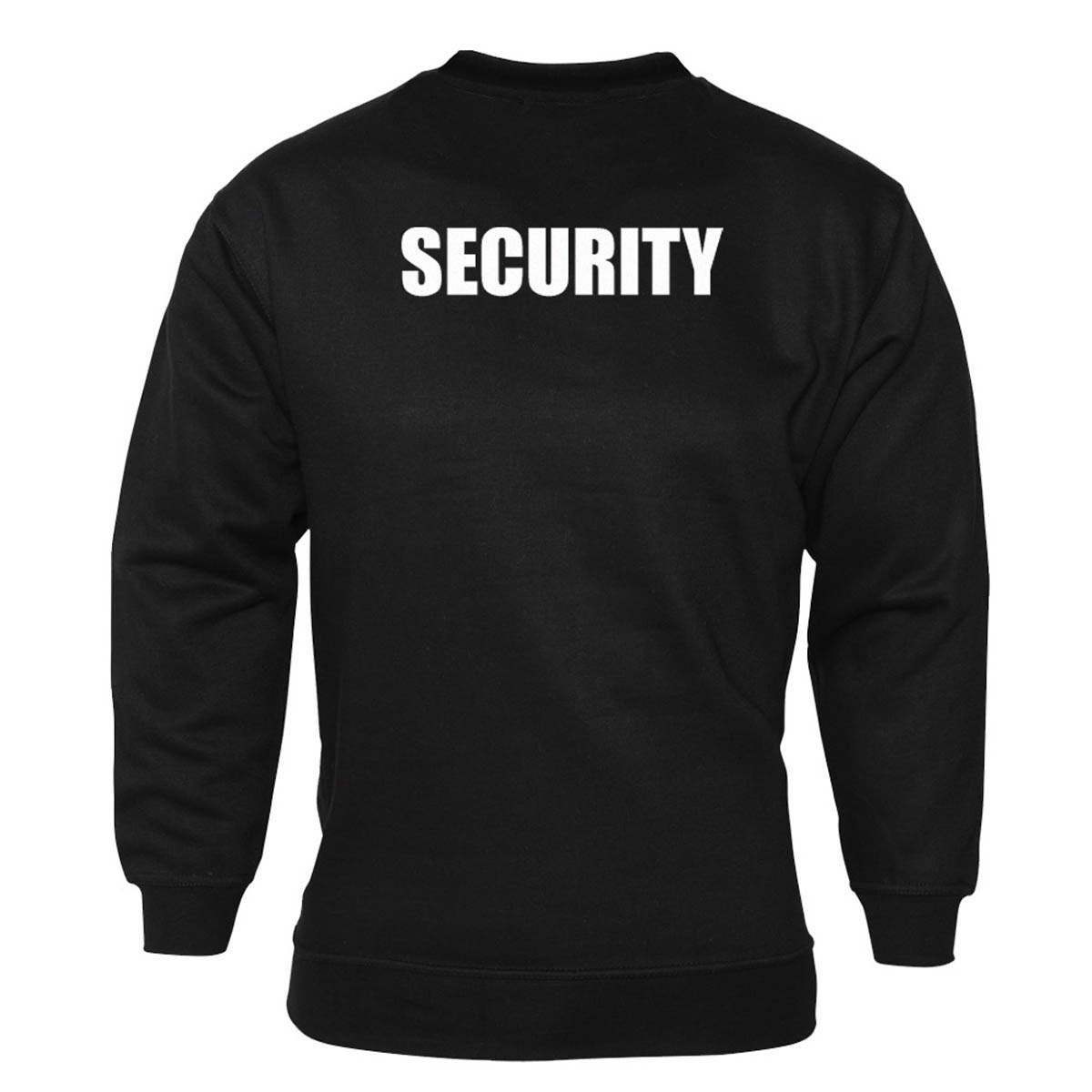 ‘SECURITY’ Embroidered & Printed Sweatshirt – Workwear World
