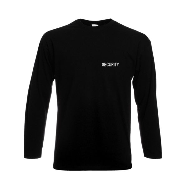 SECURITY LONG SLEEVE T FRONT