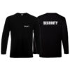 SECURITY LONG SLEEVE T Print Embroider