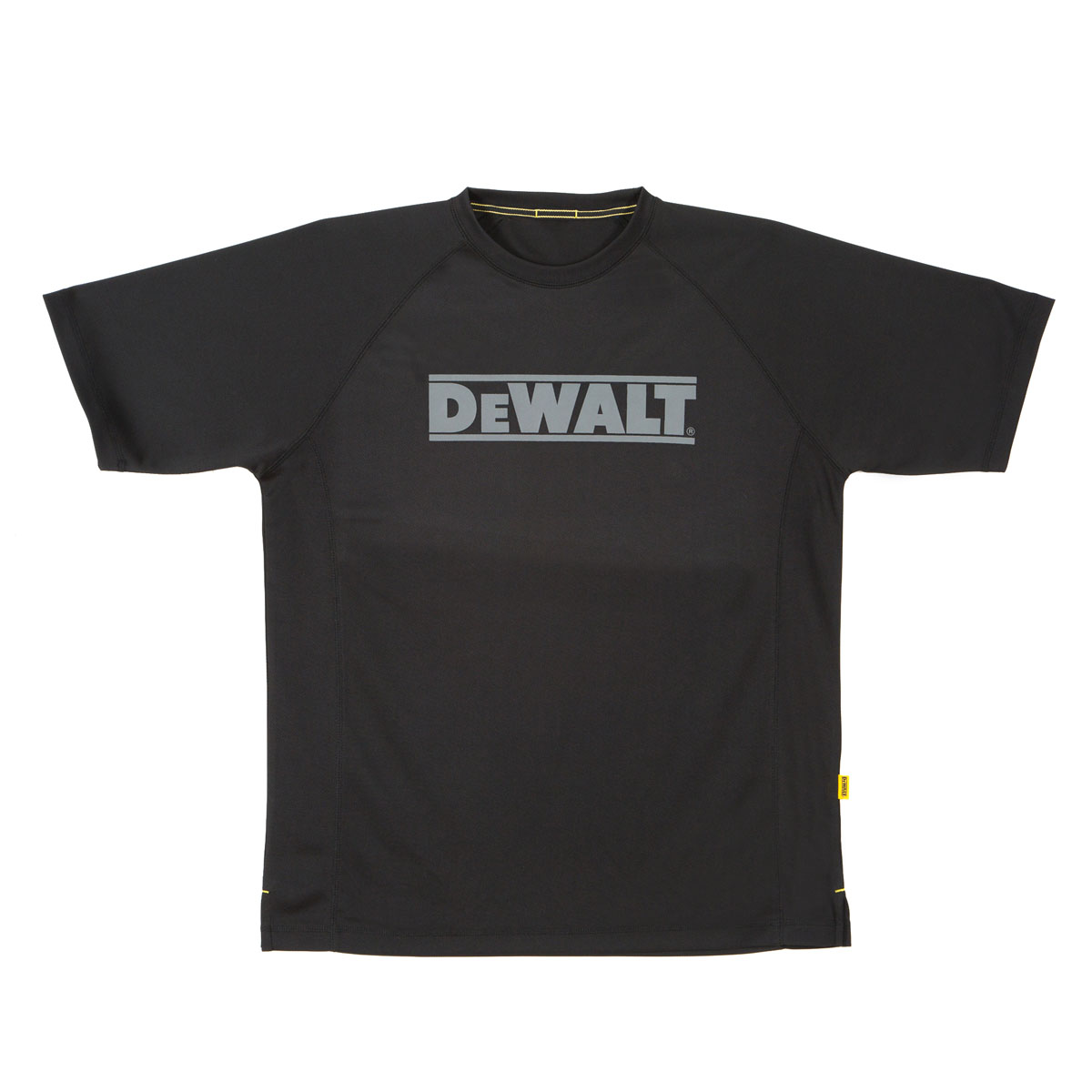 2  Dewalt Black Easton Soft Feel Performance Vented T-Shirt Big Logo Sz M-XXL 