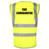 HVV Fire Coordinator Yellow Back