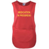 Medication Tabard Printed Red Front