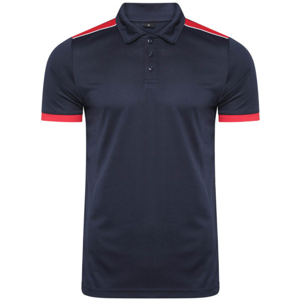 Heritage Polo Navy Red