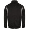 Tracksuit Top Black Silver