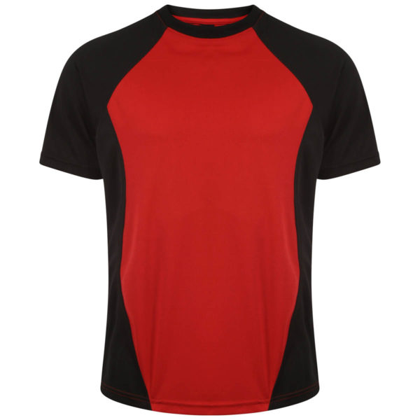 Training T-shirt Black Red