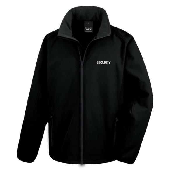 SECURITY PRINTED SOFTSHELL FRONT